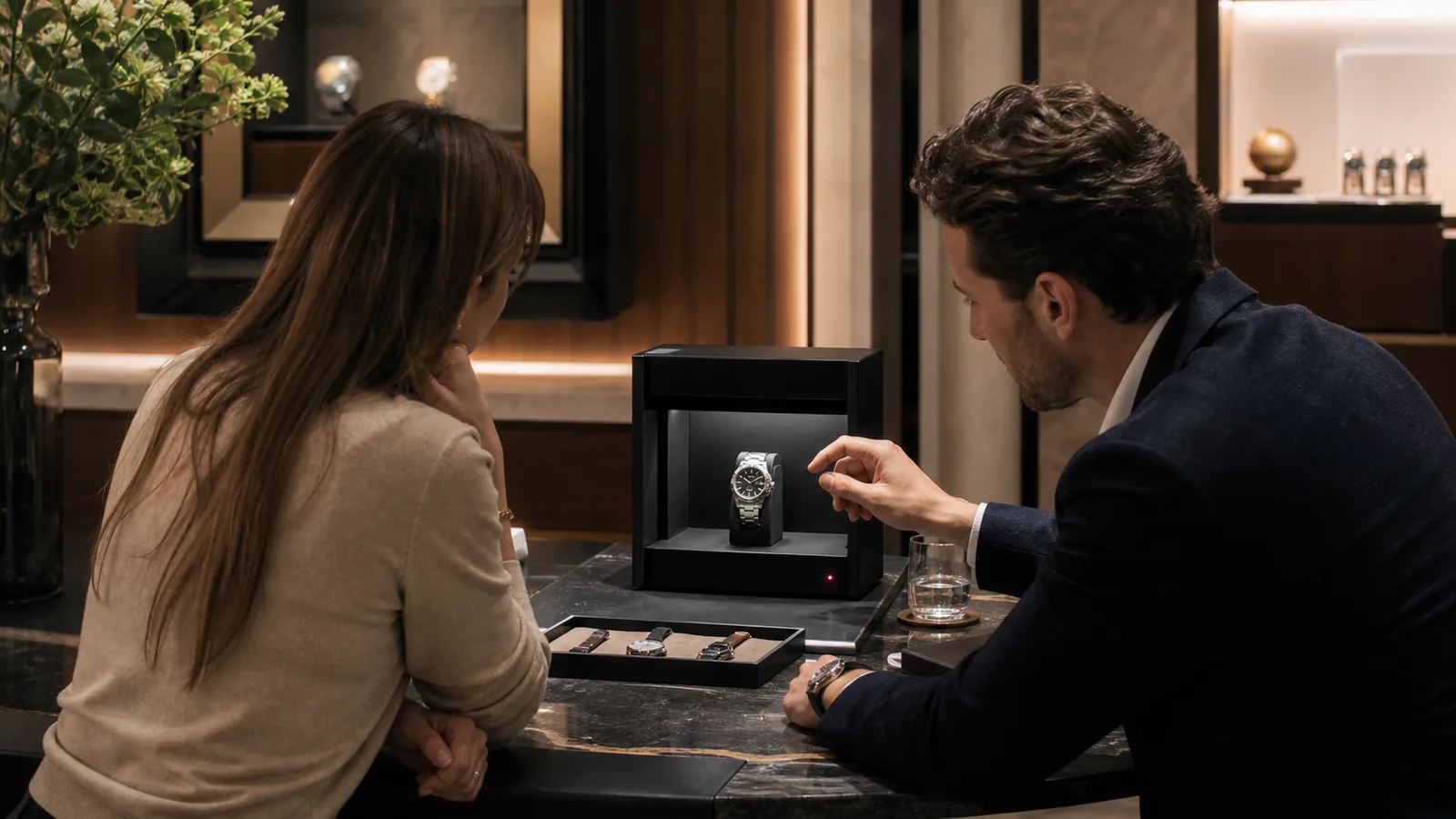 Luxury product presentation use case