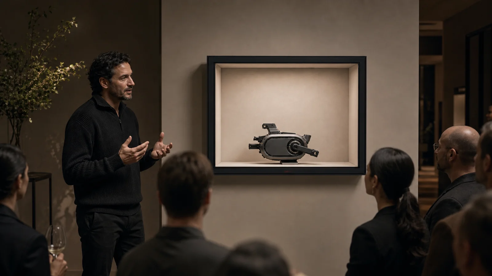 AI-generated Reality Relay concept showing a new consumer product revealed as a dimensional scene rather than a flat slide